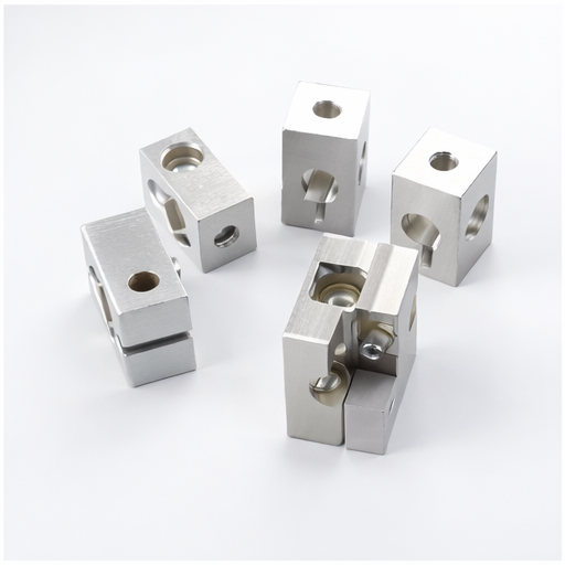 Precision CNC Milling Aluminum components for industrial application