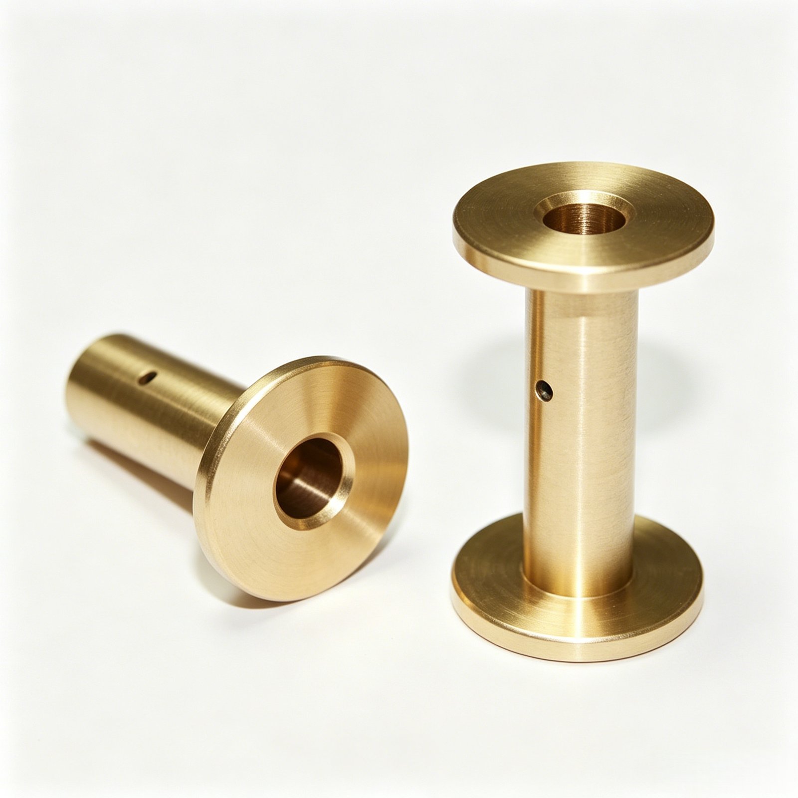 Custom CNC Turned Copper Part
