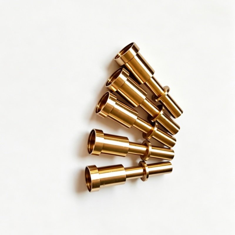 Precision Copper Turning Parts Mass Production