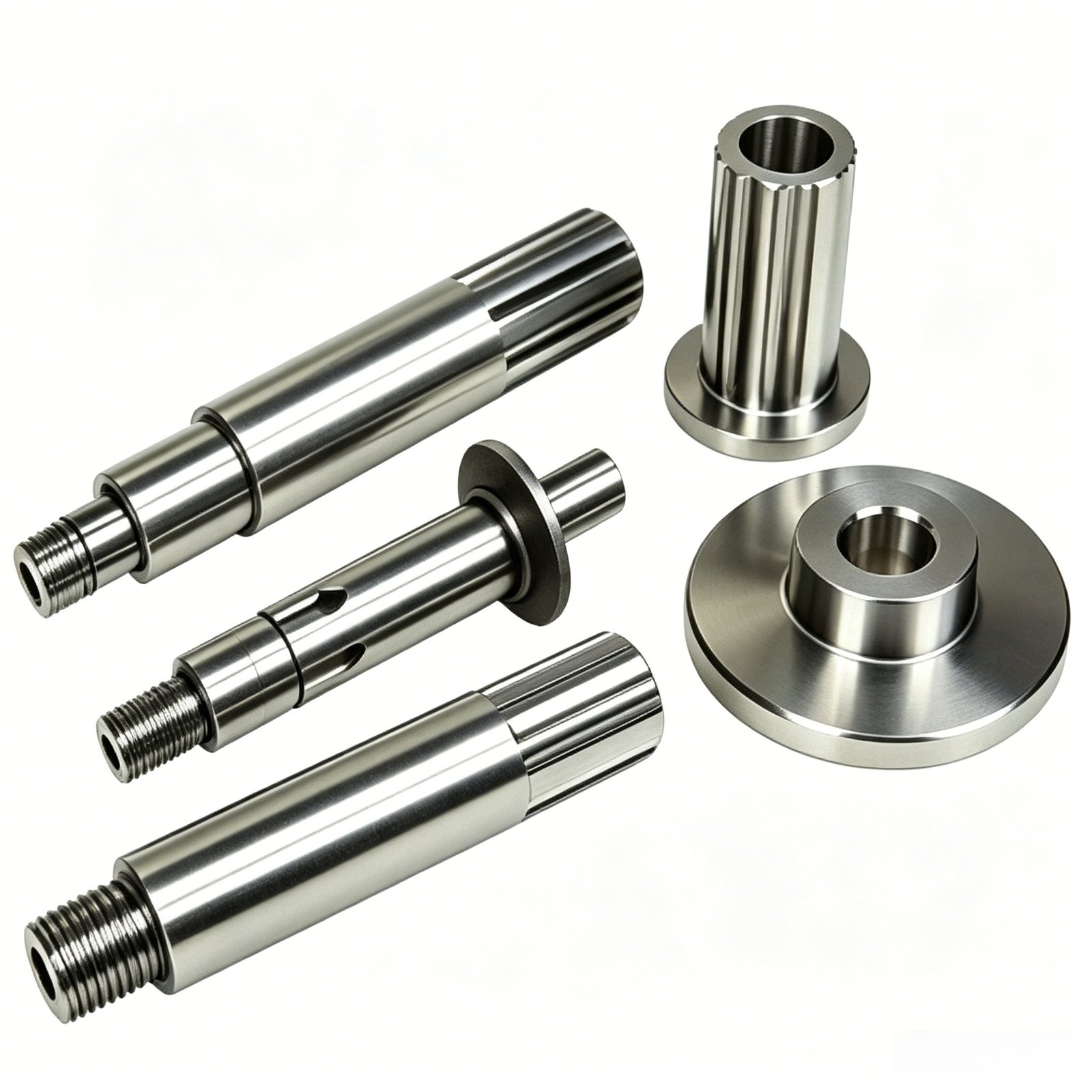 Precision Custom CNC Turned Stainless Steel Part