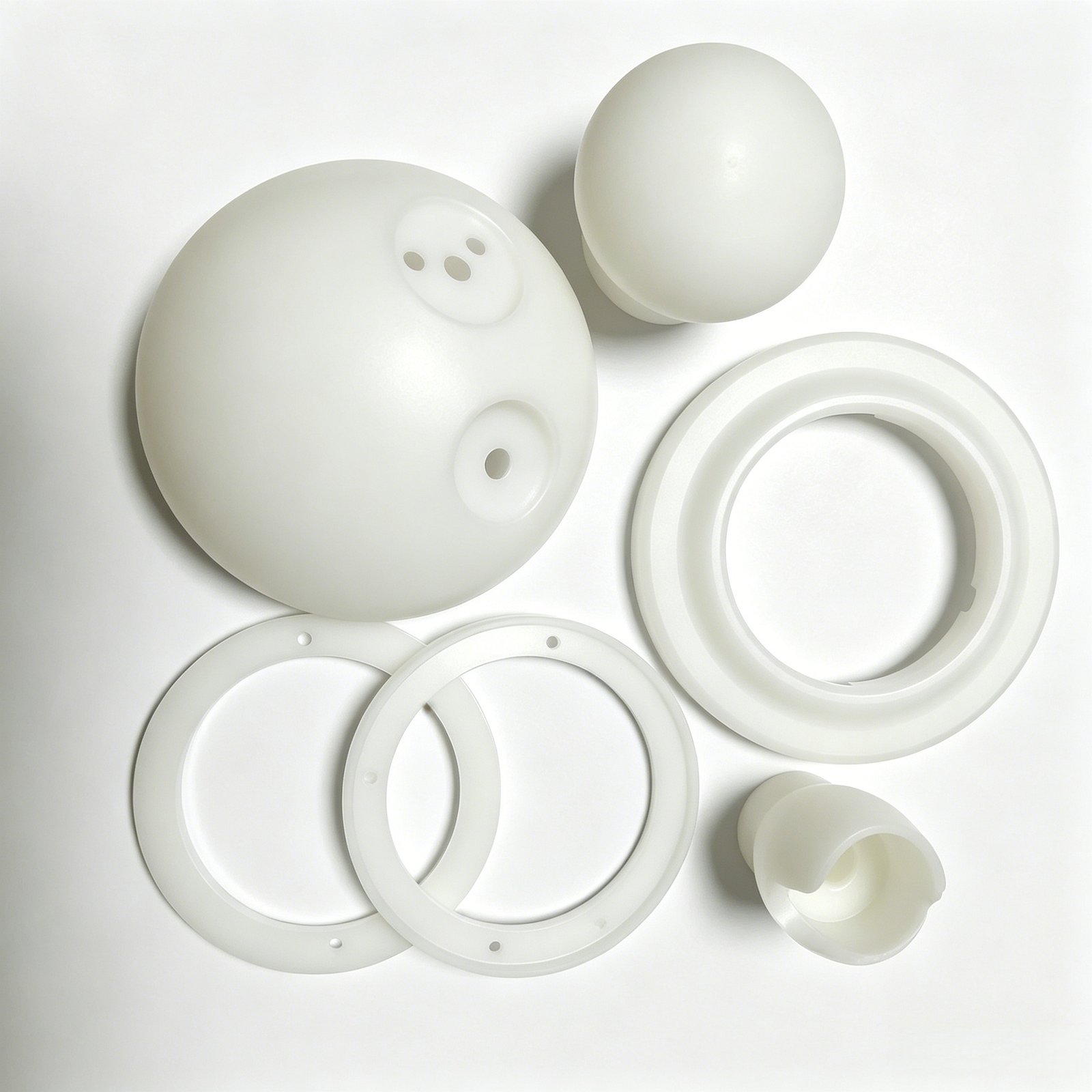 Precision Plastic CNC Turned Component