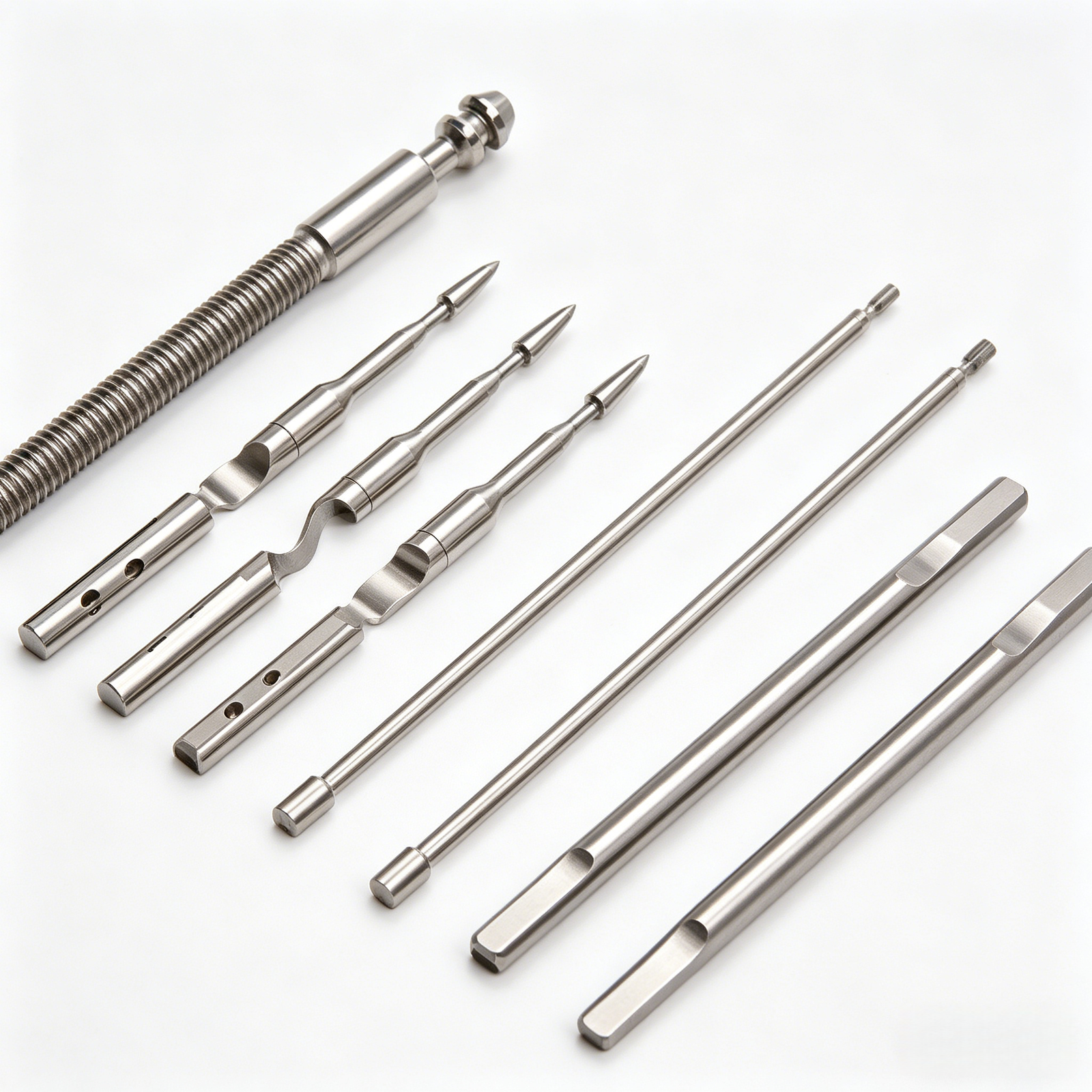 precision CNC machined stainless steel component