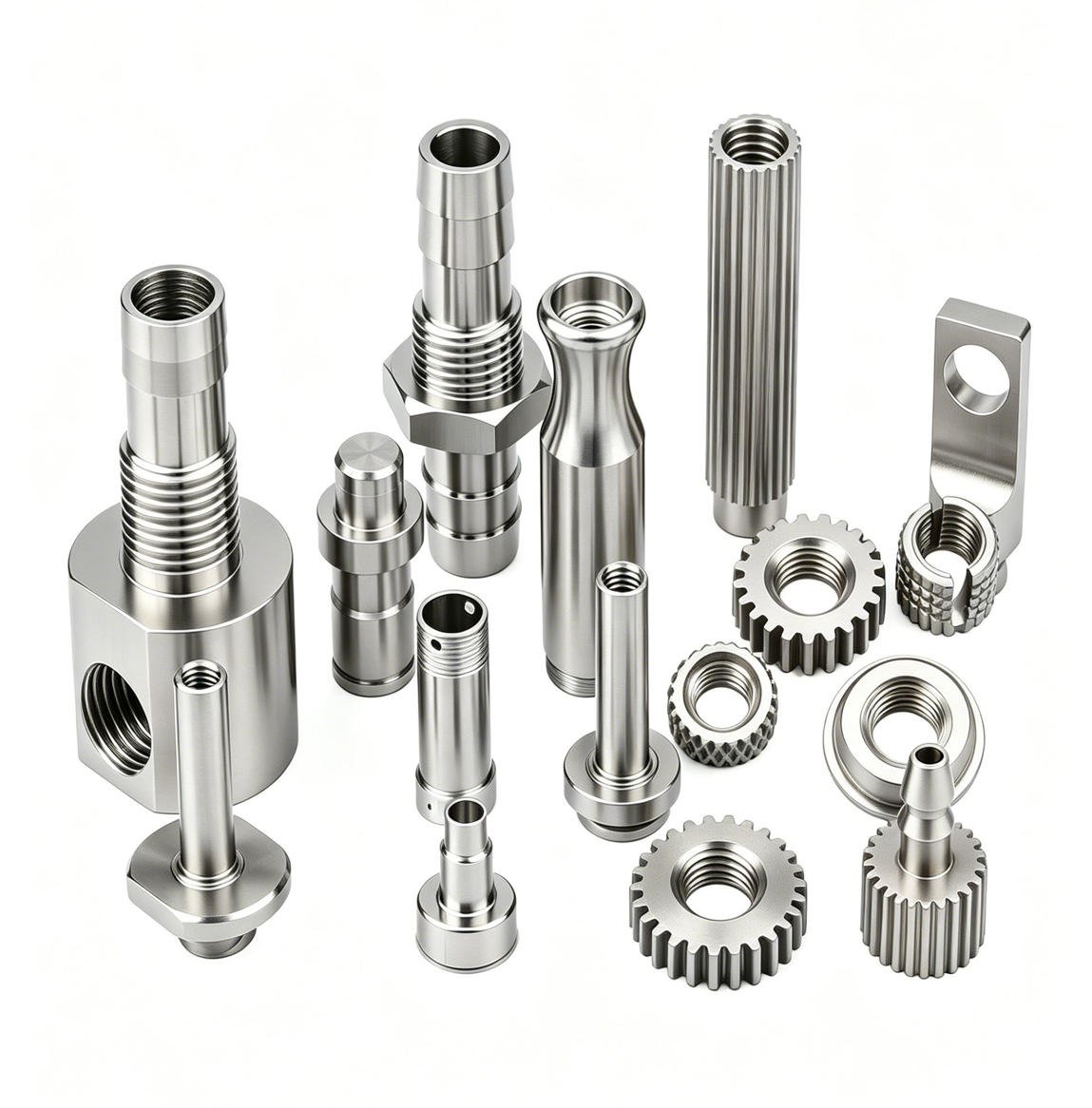 titanium CNC machining components