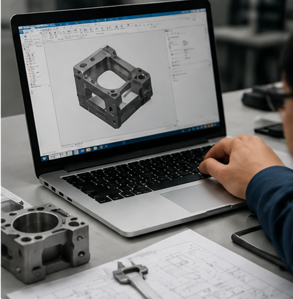 CAD drawing review by engineer
